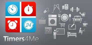 Timers4Me - Reloj y cronómetro