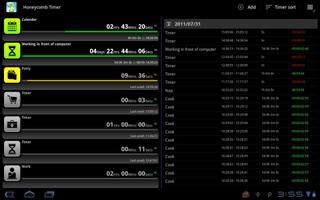 Tablet Timer & Stopwatch الملصق