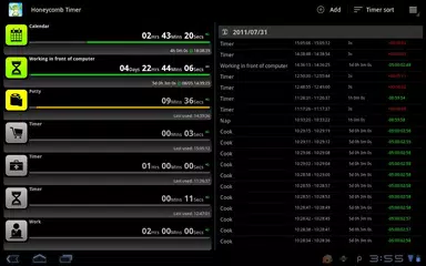 Tablet Timer & Stopwatch APK Herunterladen