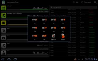 Tablet Timer & Stopwatch تصوير الشاشة 1