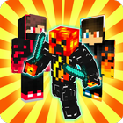 Cool Skins For Minecraft PE ikon