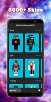 Cool Skins For Minecraft PE Affiche