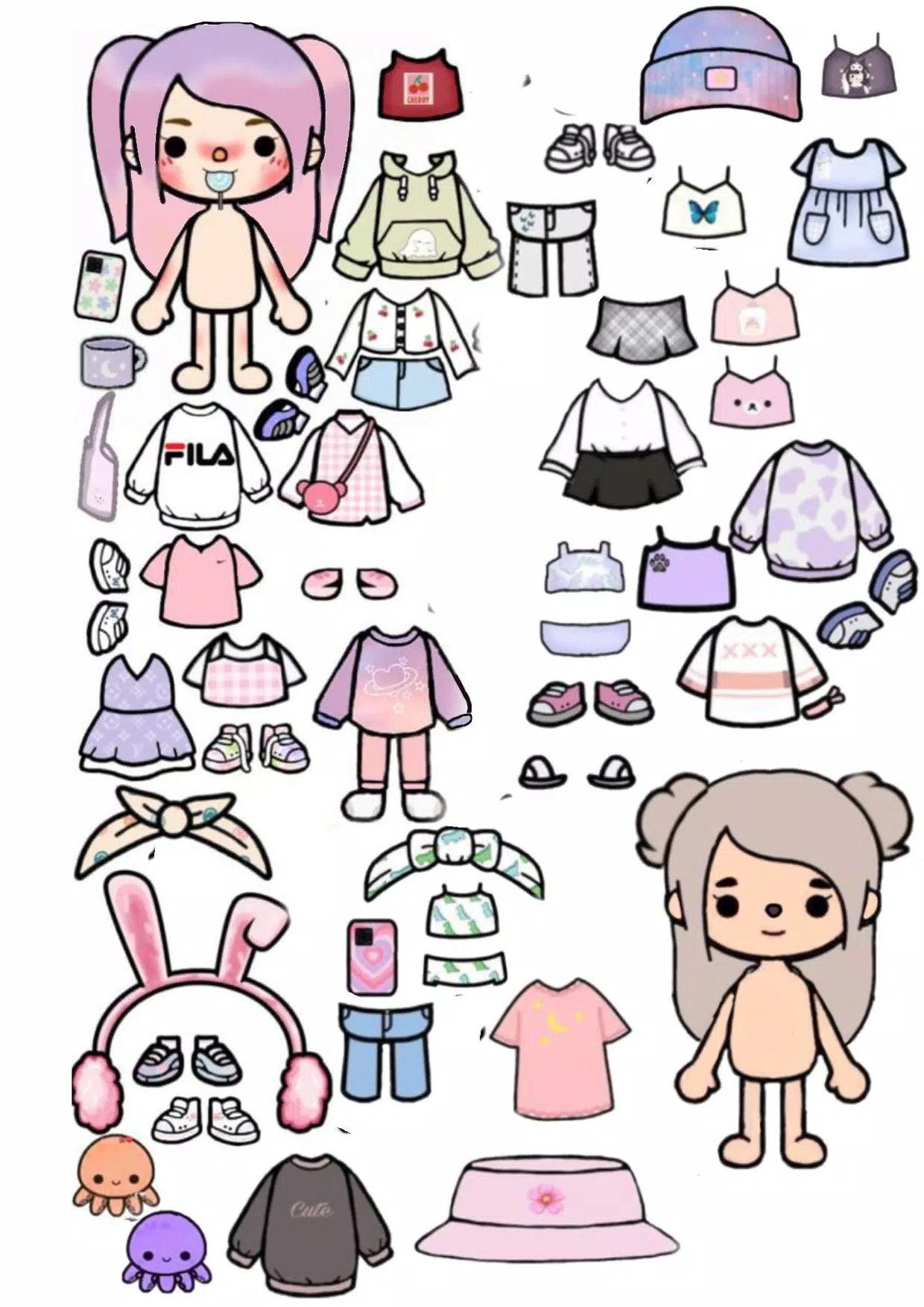 Toca Boca Paper Doll Ideas APK for Android Download