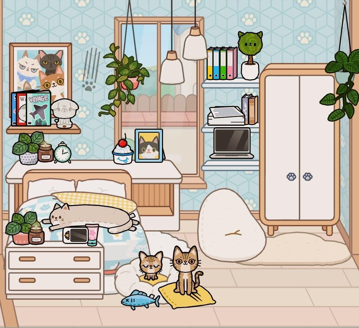 Идеи для комнаты в toca boca