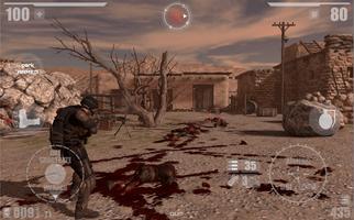 Zombie Hunter Apocalypse Zone اسکرین شاٹ 1