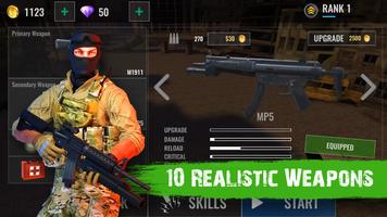 Zombie Shooter Hell 4 Survival اسکرین شاٹ 1