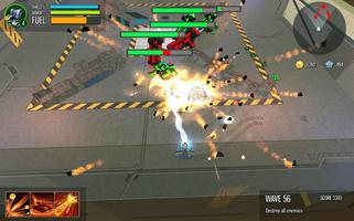 Tank Battle Game - Mini Metal الملصق