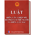 Luật Hiến Lấy Ghép Mô Bộ Phận -icoon