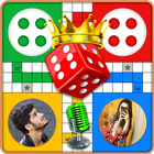 rei do ludo dados jogos com livre voz bate-papo ícone