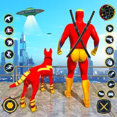 Miami Spider Rope Hero Games APK download
