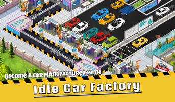 Idle Car Factory Cartaz