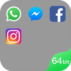 ikon Dual Space - Dukungan 64Bit