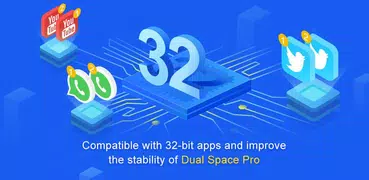 Dual Space Pro - 32Bit Support