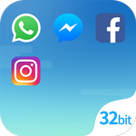 DualSpace Blue - 32Bit Support icon