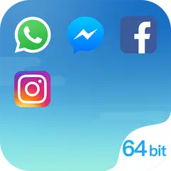 download DualSpace Blue - 64Bit Support APK