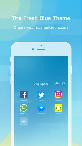 Download Dual Space Multi Accounts Amp Fresh Blue Theme 1 2 7