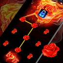 Fire Rose - Lock Master Theme APK
