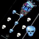 Rhinestone Skull - App Lock Master Theme APK