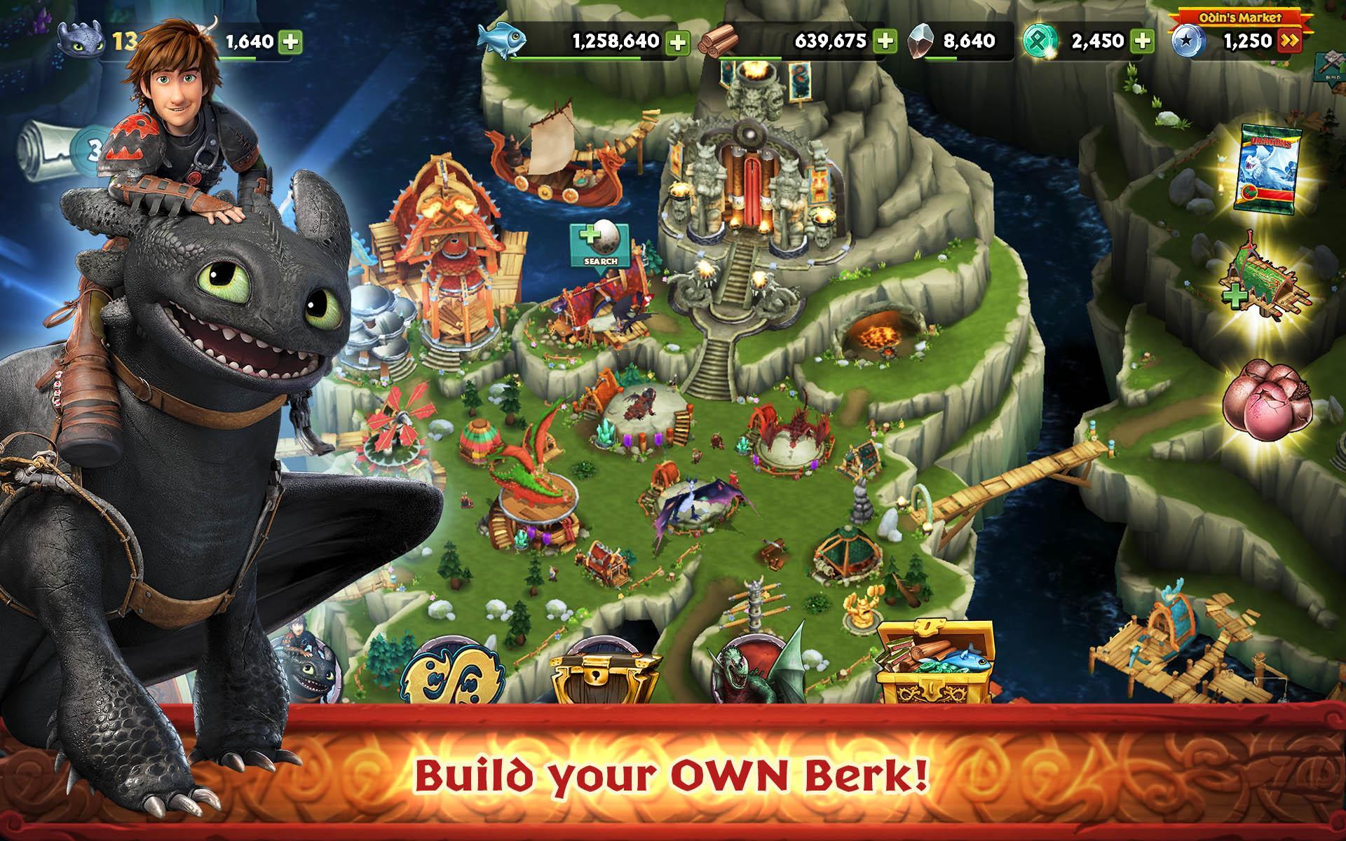 Dragons: Rise of Berk APK للاندرويد تنزيل