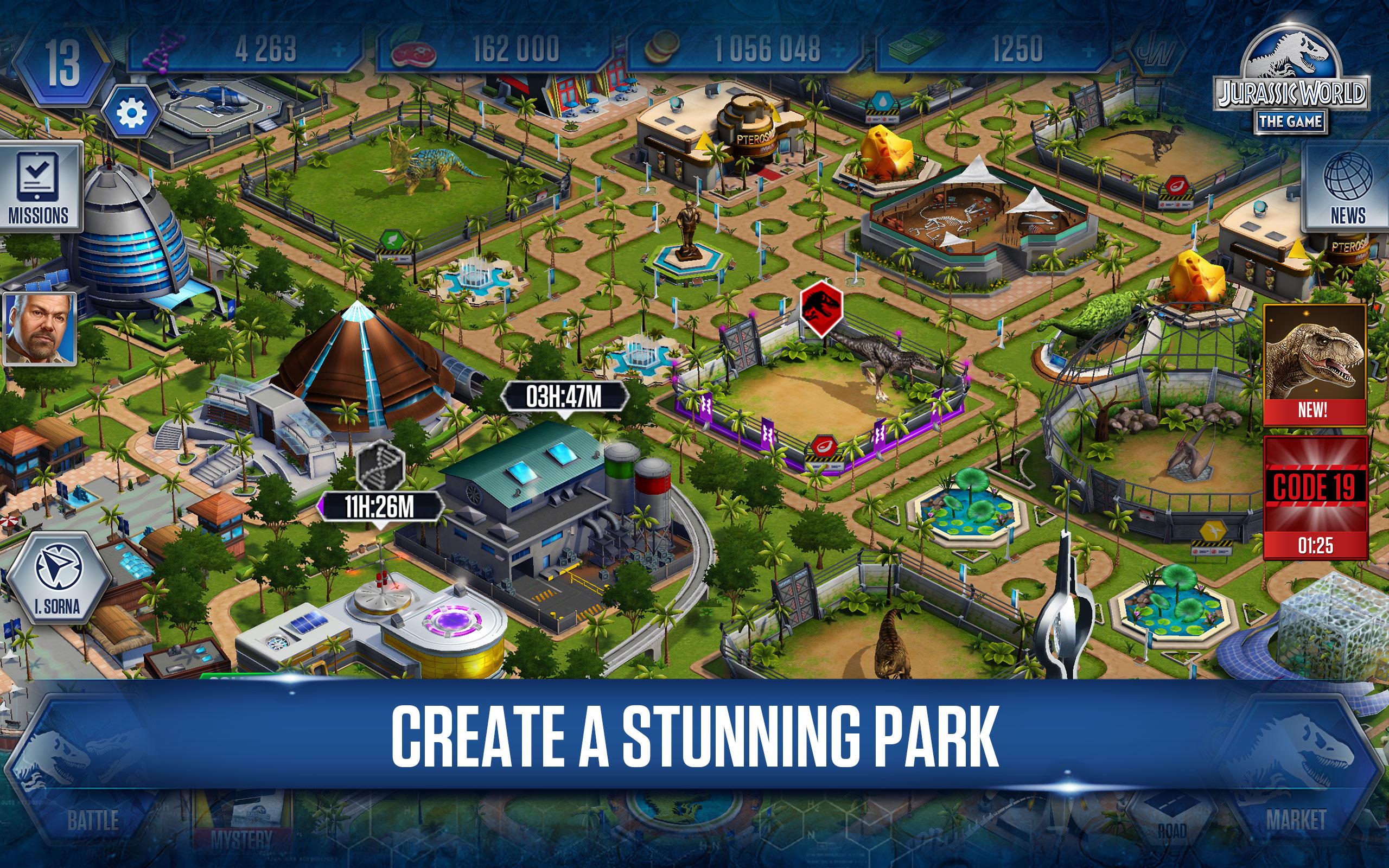 Jurassic Worldâ„¢: The Game for Android - APK Download - 