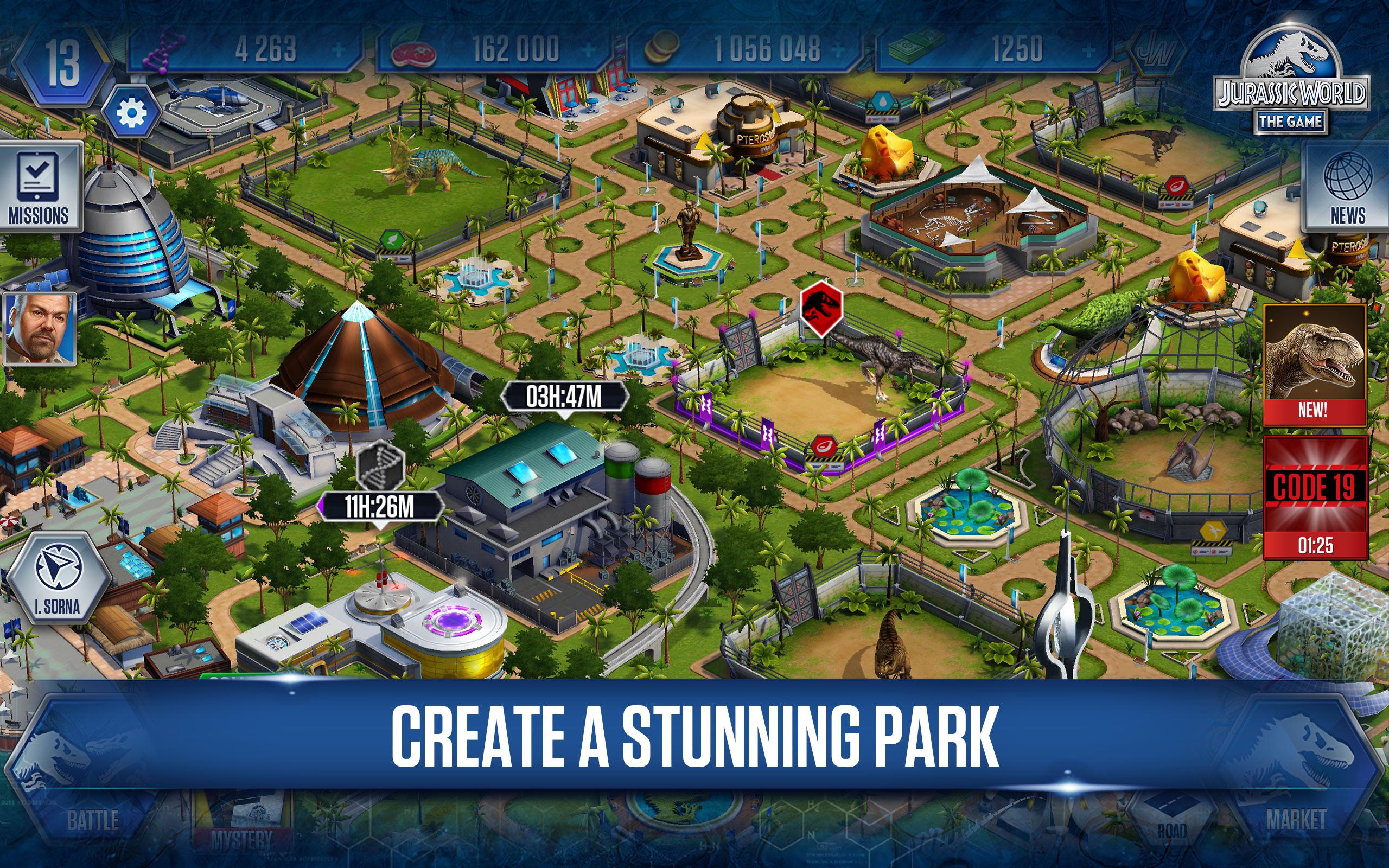 Jurassic Worldâ„¢: The Game for Android - APK Download - 