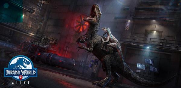 Wie kann man Jurassic World Alive kostenlos auf Andriod herunterladen image