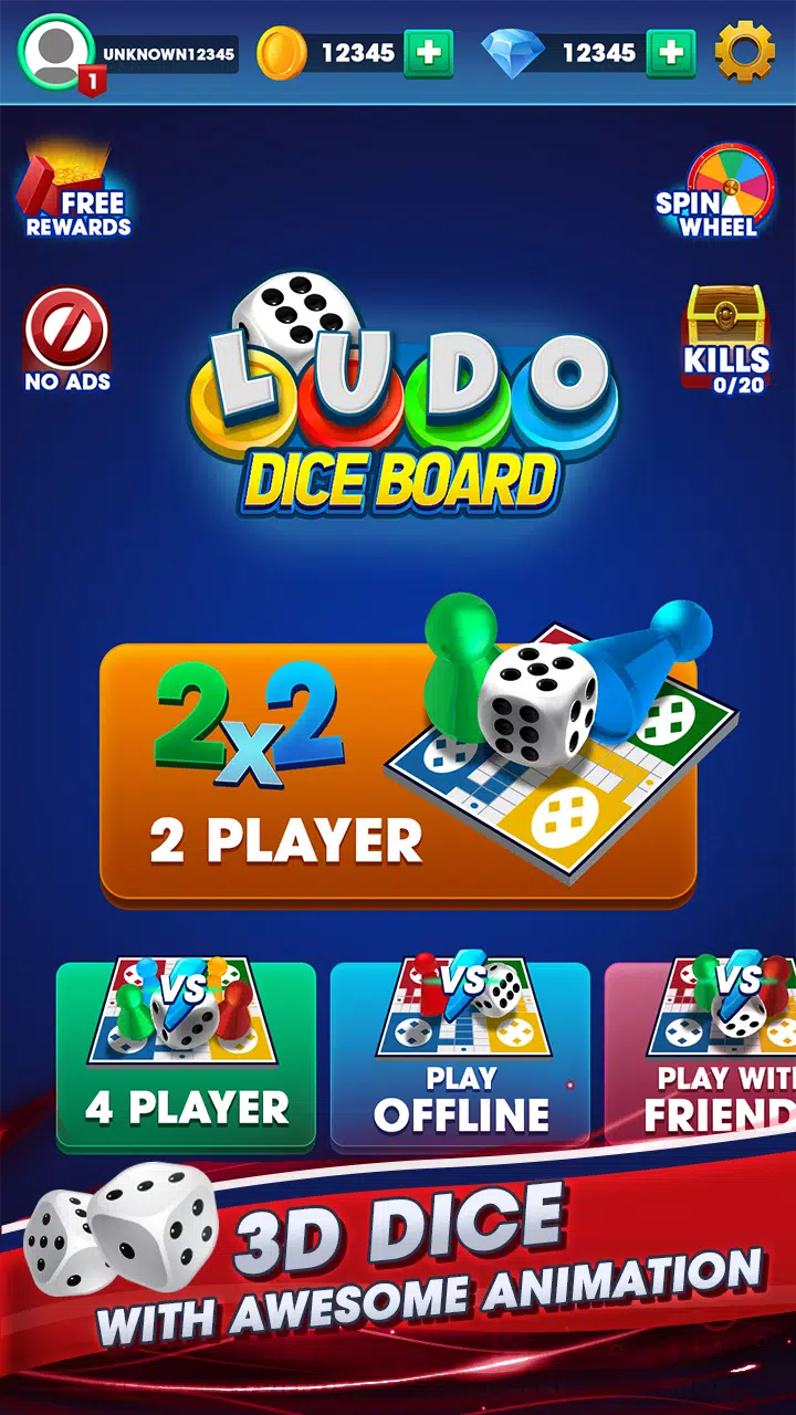 Ludo MultiPlayer Online Lite HD, Apps