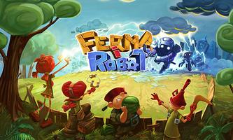 Poster Ferma i robot