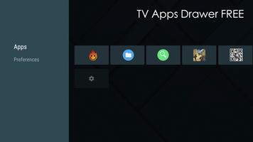 TV Apps Drawer Free اسکرین شاٹ 1