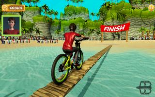 BMX Bicycle Balance game - Impossible tracks screenshot 3