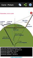 Flat Earth - Curve & Globe Calculator capture d'écran 2