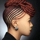 Braid Hairstyles - Black Women Zeichen
