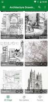 Cool Architecture Drawing Affiche