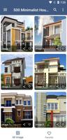 500 Minimalist House Design poster