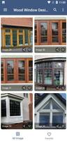 Wood Window Design for Homes постер