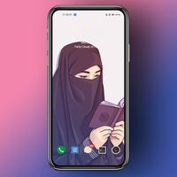 Hijab Girl Wallpaper HD Lite Ekran Görüntüsü 1