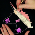Scratch Painting Ideas Zeichen