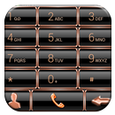 Dialer Theme GlassFrameBOrange APK