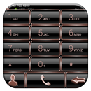 Dialer Theme GlassFrameBronze APK