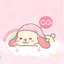 SMS Theme Rabbit's Sweet Dream APK
