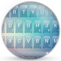 Keyboard Theme Glass Blur APK download