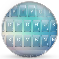 Keyboard Theme Glass Blur