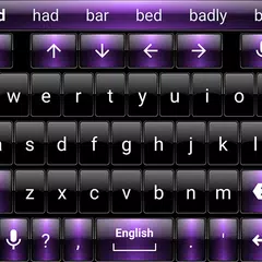 Keyboard Theme DuskBlackPurple アプリダウンロード