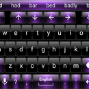 Keyboard Theme DuskBlackPurple APK