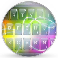 Keyboard Theme Glass Electric APK download