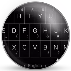 Keyboard Theme Gate Flat BW APK download