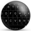 Keyboard Theme Gate Flat BW APK