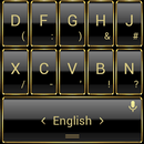 Theme for TPKeyboard FrameGold APK