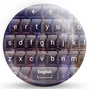 Keyboard Theme Glass CityNight APK