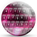 Keyboard Theme Glass Nebula APK